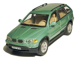 BMW X5 4.4i (E53) (2000-2003), Hongwell, Cararama, 1:43