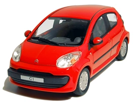 Citroen C1 5-door (06.2005-01.2009), Hongwell, Cararama, 1:43