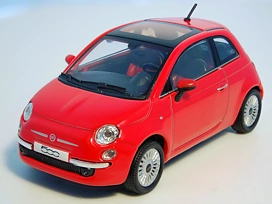 FIAT 500 (312) (2007-2015), Hongwell, Cararama, 1:43