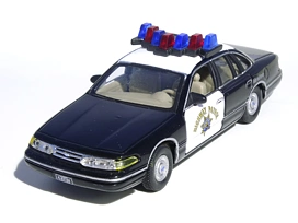 Ford Crown Victoria P71 Police Interception Highway Patrol (1993-1994), Hongwell, Cararama, 1:43