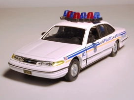 Ford Crown Victoria P71 Police Interception Police PCT3 (1993-1994), Hongwell, Cararama, 1:43