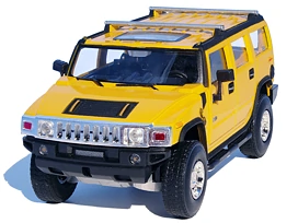 Hummer H2 SUV (2002-2007), Hongwell, Cararama, 1:43