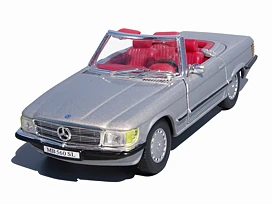 Mercedes-Benz 560 SL (Bm.107.048) Open top (1985-1989), Hongwell, Cararama, 1:43