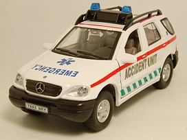 Mercedes-Benz M-Klass (W163) M320 (1997-2001), Hongwel, Cararama, 1:43
