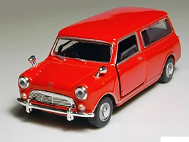 Mini Traveller, Hongwell, Cararama, 1:43