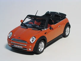 Mini Cabrio, Hongwell, Cararama, 1:43