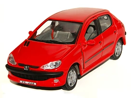 Peugeot 206 5-door, Hongwell, Cararama, 1:43