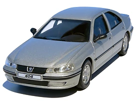 Peugeot 406 Sedan, Hongwell, Cararama, 1:43