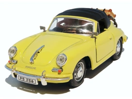 Porsche 356B Cabriolet, Hongwell, Cararama, 1:40
