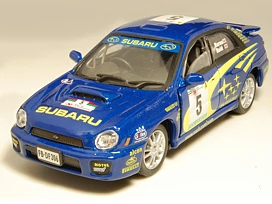 Subaru Impreza WRX STI, Hongwell, Cararama, 1:43