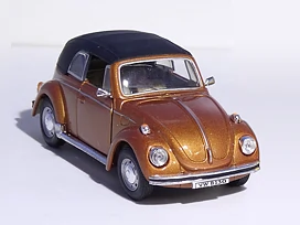 Volkswagen Beetle, Hongwell, Cararama, 1:43