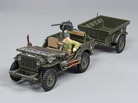 Willys MB , Hongwell, Cararama, 1:43